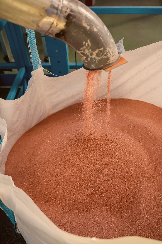 Large-scale industrial plant infrastructure